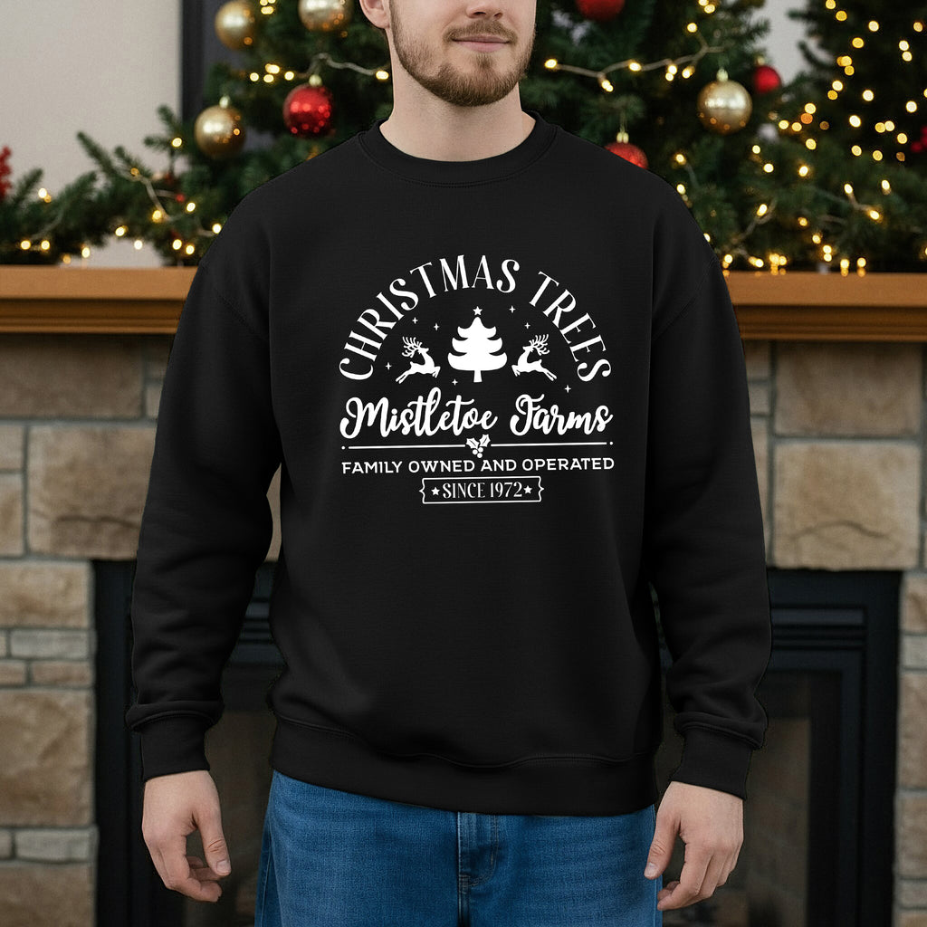 Mistletoe Farms Christmas Tree Crewneck