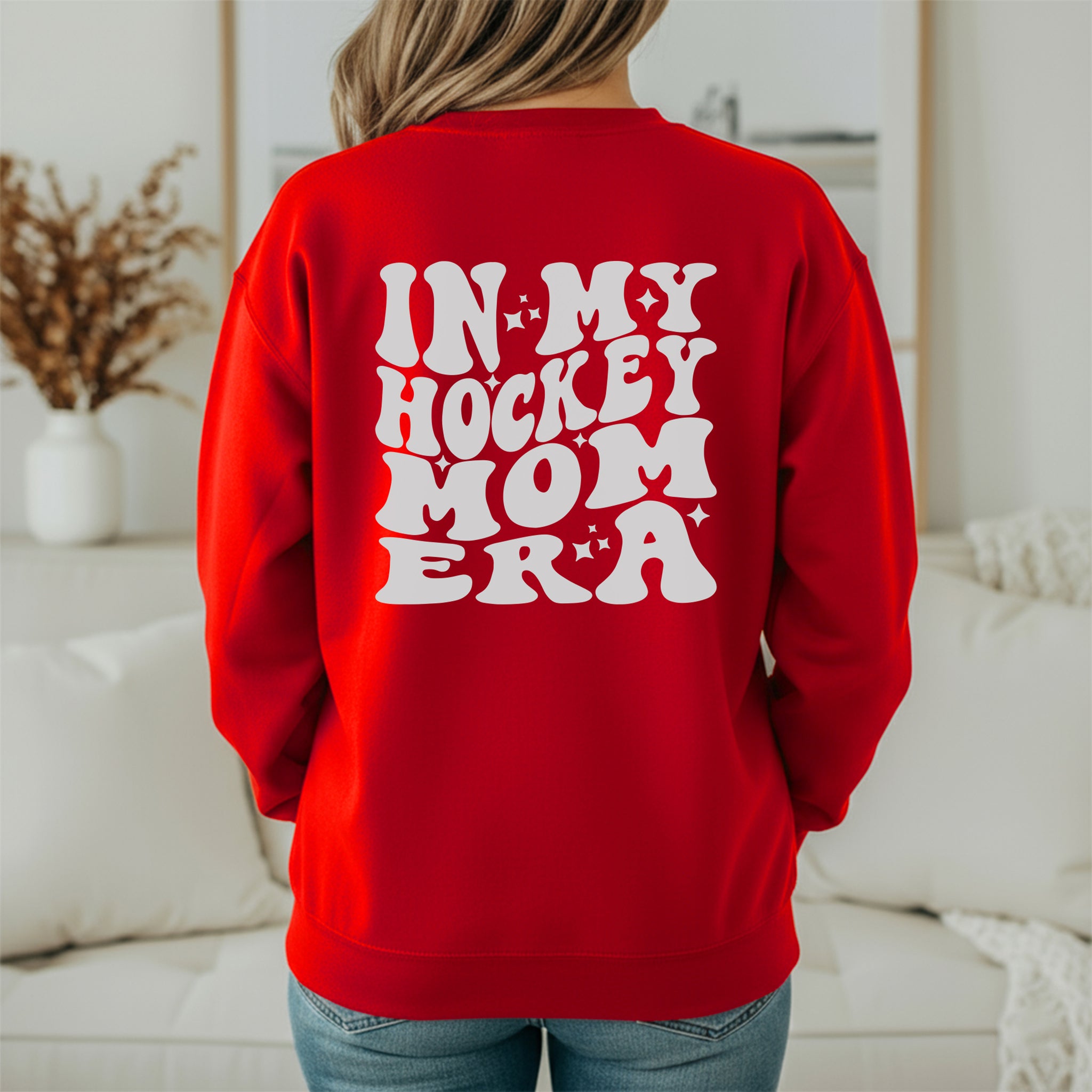 "In My Hockey Mom Era" Crewneck