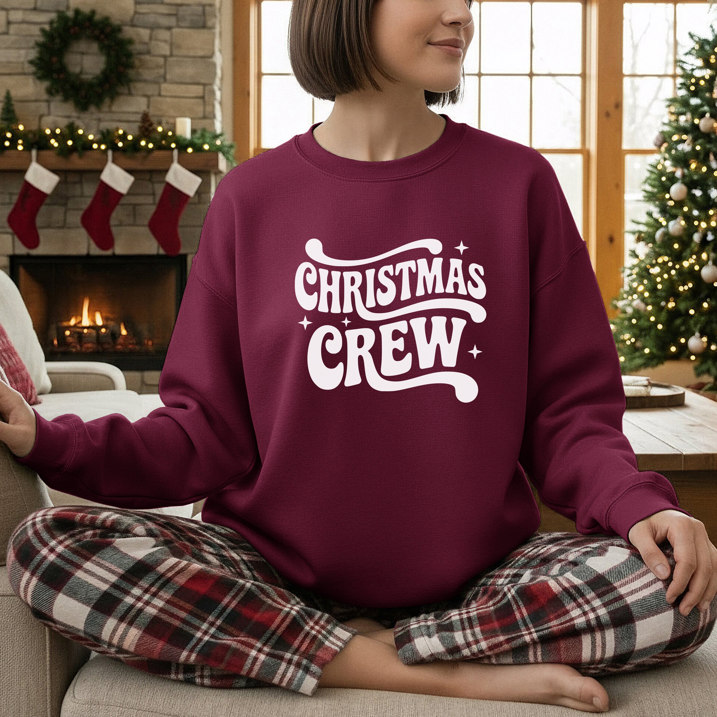 Christmas Crew – Cozy Holiday Crewneck